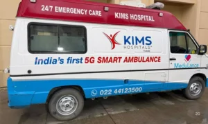 Read more about the article KIMS Hospitals Thane launches first AI-integrated 5G Smart Ambulance