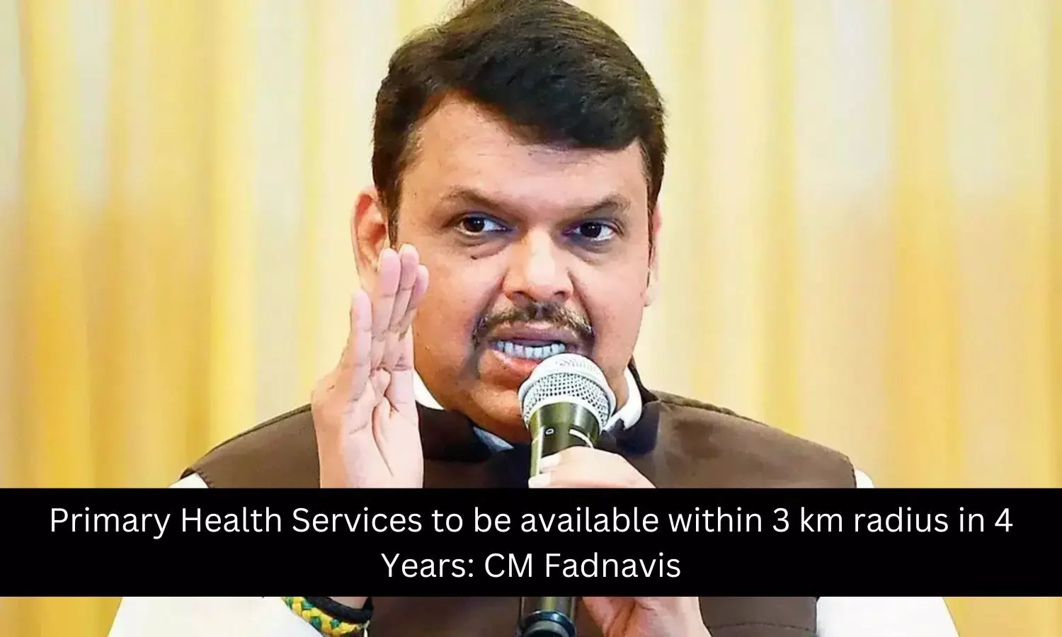 You are currently viewing Primary Health Services to be accessible within 3 km in 4 Years: CM Fadnavis