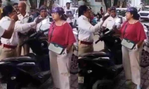 Read more about the article Video of Ayurveda doctor in clash with Cops over parking goes viral