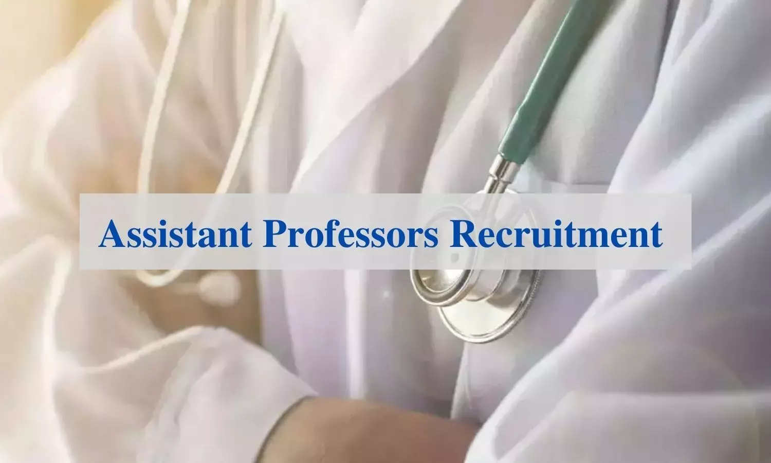 You are currently viewing Senior residents in 220-bed govt hospitals now eligible for assistant professor posts: NMC