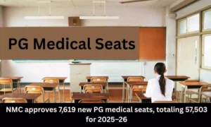 Read more about the article NMC approves 7,619 new PG medical seats, totaling 57,503 for 2025-26