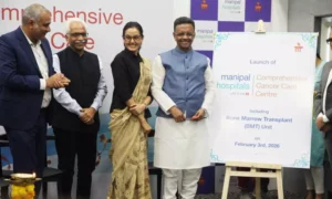 Read more about the article Manipal Hospitals Kolkata Launches Manipal Comprehensive Cancer Care Centre with advanced BMT unit