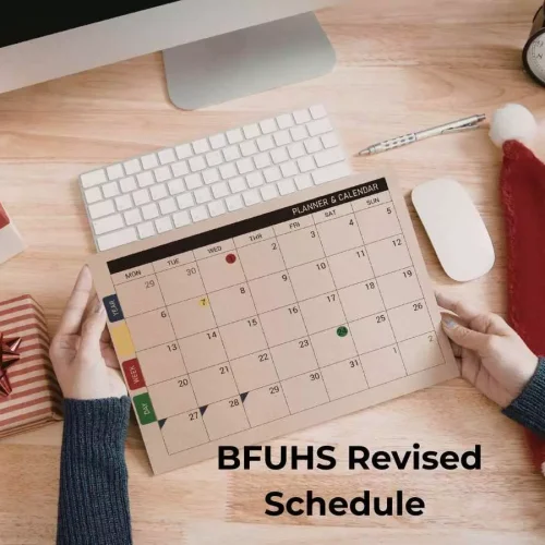BFUHS notifies revised dates for round 3 PG medical admissions